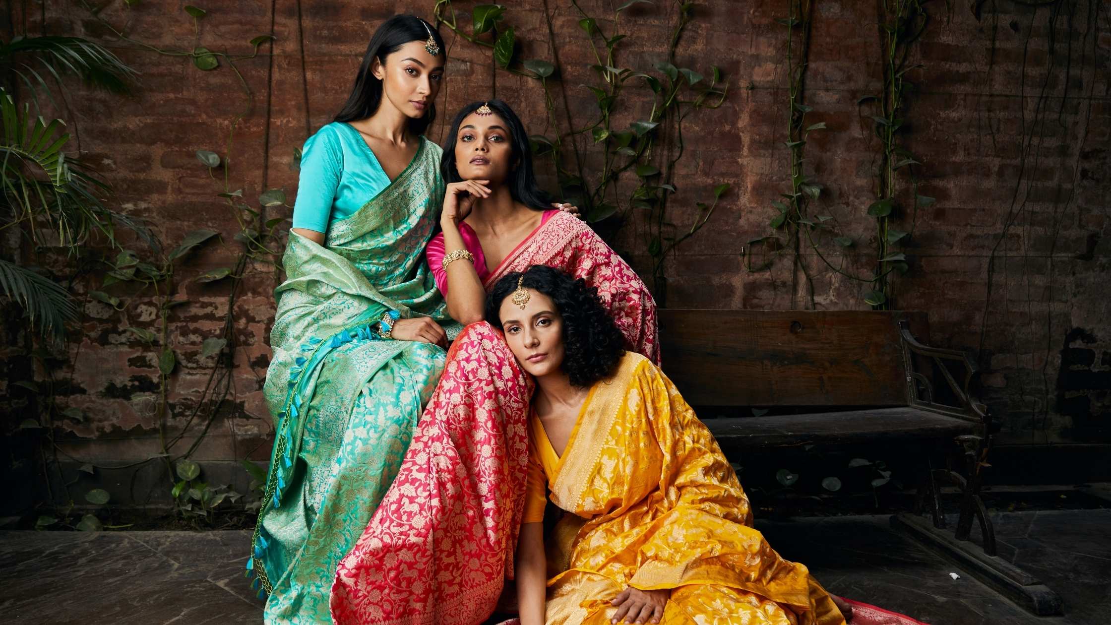 What are some must-have wedding sarees for brides who want to make a  statement on their big day? - Quora