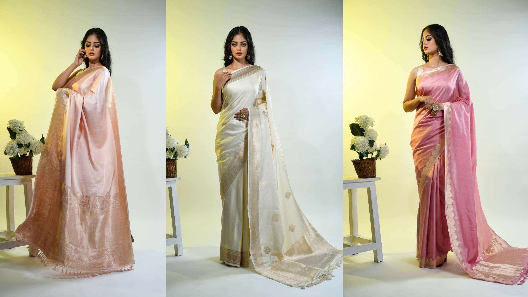 Banarasi Satin Silk Sarees