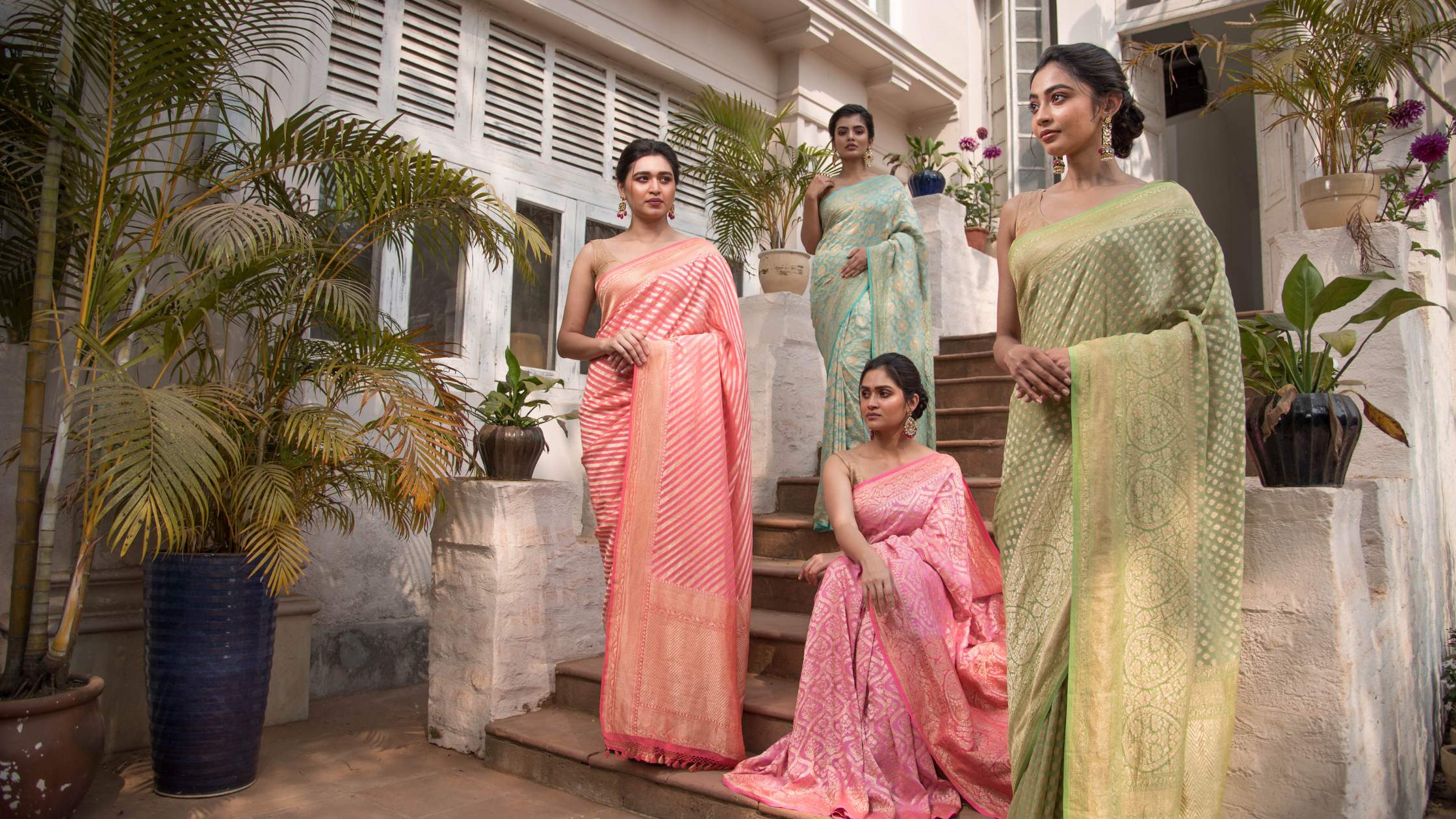 Banarasi Georgette Sarees