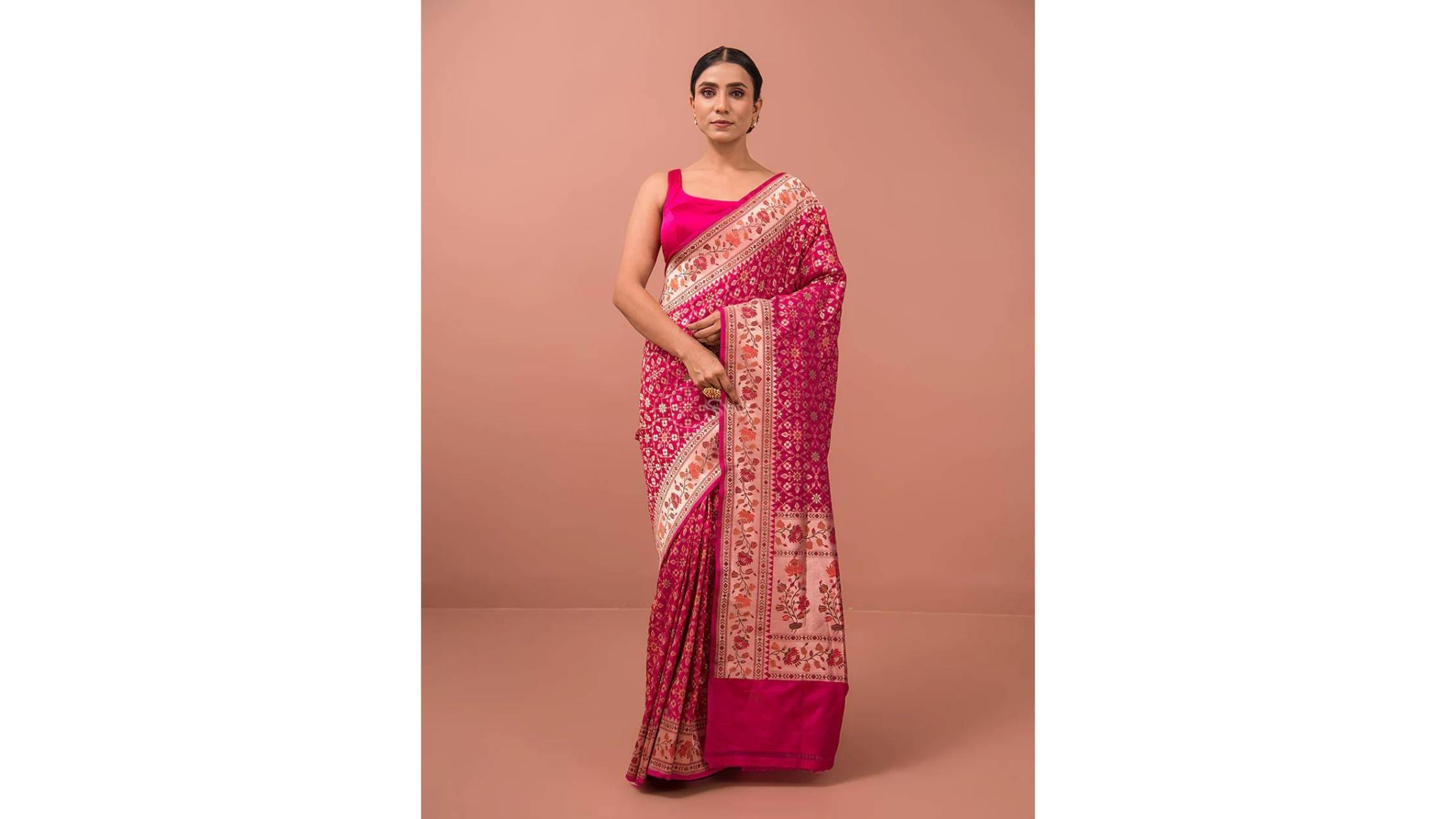 Menakari Banarasi Saree