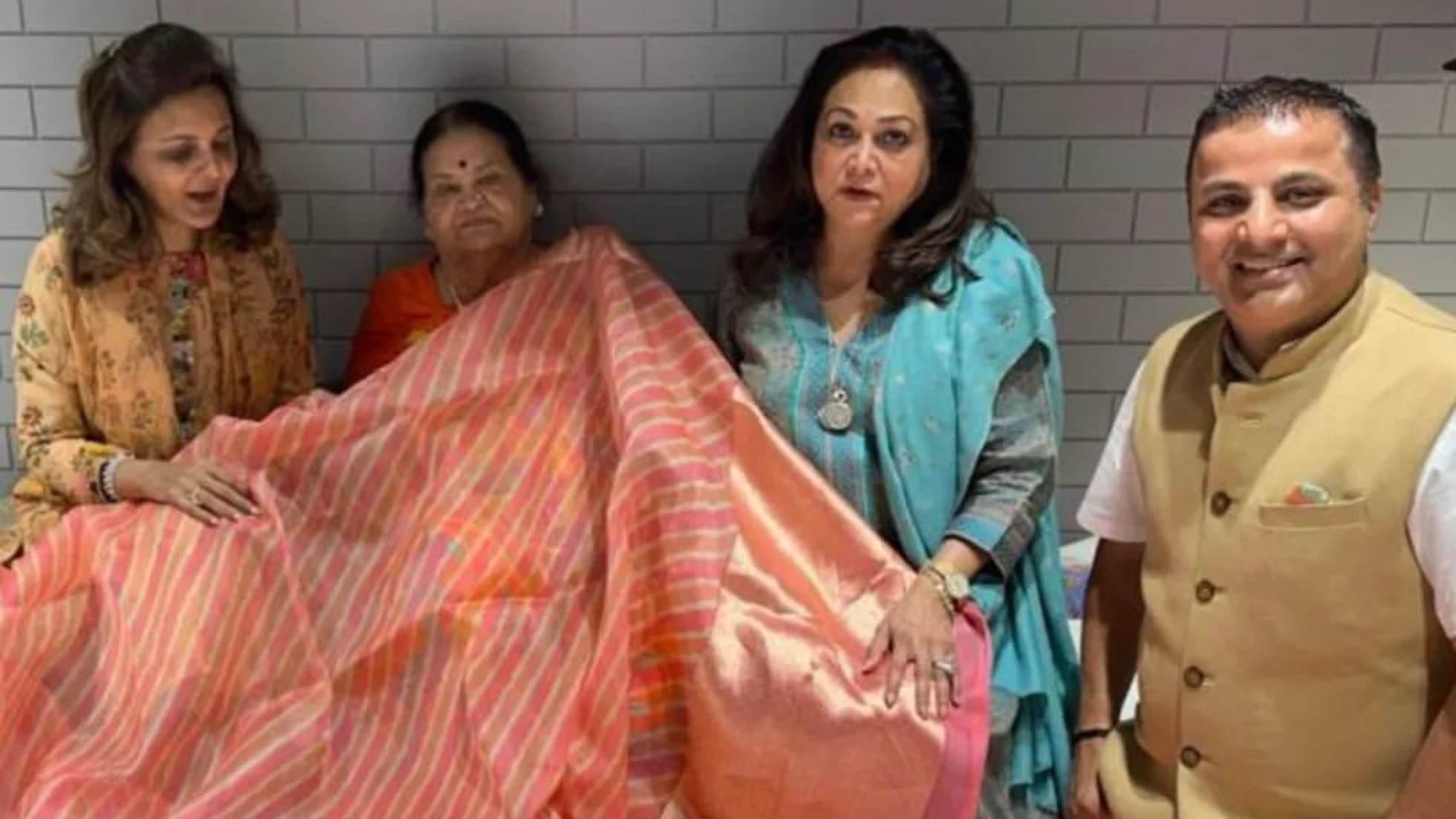 Kokila Ben Ambani at JDds Banaras and Rajesh Shah 