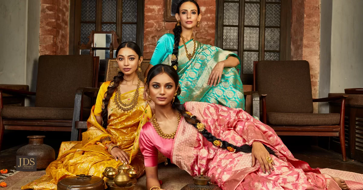 Pure Silk vs Dupion vs Katan – Which Banarasi Saree Should You Buy?